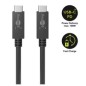 Goobay USB-C 3.2 Gen 2x2 100W kabel 1m Sort